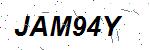 CAPTCHA verification image containing distorted text characters