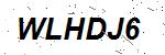 CAPTCHA verification image containing distorted text characters