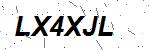 CAPTCHA verification image containing distorted text characters