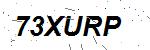 CAPTCHA verification image containing distorted text characters