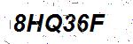 CAPTCHA verification image containing distorted text characters