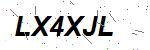 CAPTCHA verification image containing distorted text characters