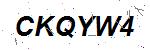CAPTCHA verification image containing distorted text characters