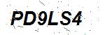 CAPTCHA verification image containing distorted text characters