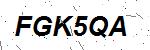 CAPTCHA verification image containing distorted text characters