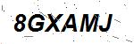 CAPTCHA verification image containing distorted text characters