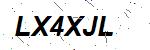 CAPTCHA verification image containing distorted text characters