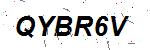 CAPTCHA verification image containing distorted text characters