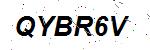 CAPTCHA verification image containing distorted text characters