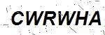 CAPTCHA verification image containing distorted text characters