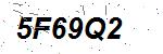 CAPTCHA verification image containing distorted text characters