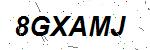 CAPTCHA verification image containing distorted text characters