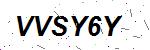 CAPTCHA verification image containing distorted text characters