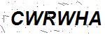 CAPTCHA verification image containing distorted text characters