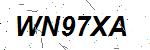 CAPTCHA verification image containing distorted text characters