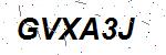 CAPTCHA verification image containing distorted text characters