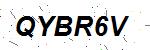 CAPTCHA verification image containing distorted text characters