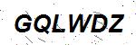 CAPTCHA verification image containing distorted text characters