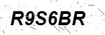 CAPTCHA verification image containing distorted text characters