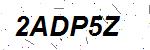 CAPTCHA verification image containing distorted text characters