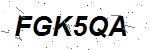 CAPTCHA verification image containing distorted text characters