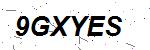 CAPTCHA verification image containing distorted text characters