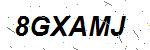CAPTCHA verification image containing distorted text characters