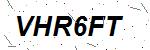CAPTCHA verification image containing distorted text characters