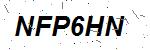 CAPTCHA verification image containing distorted text characters