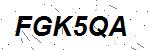 CAPTCHA verification image containing distorted text characters