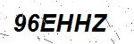 CAPTCHA verification image containing distorted text characters