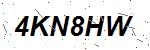 CAPTCHA verification image containing distorted text characters