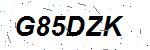 CAPTCHA verification image containing distorted text characters