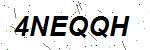 CAPTCHA verification image containing distorted text characters