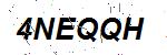 CAPTCHA verification image containing distorted text characters