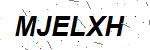 CAPTCHA verification image containing distorted text characters