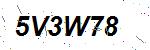 CAPTCHA verification image containing distorted text characters
