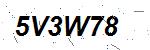 CAPTCHA verification image containing distorted text characters