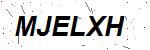 CAPTCHA verification image containing distorted text characters