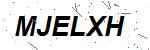 CAPTCHA verification image containing distorted text characters