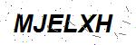 CAPTCHA verification image containing distorted text characters