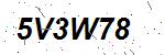 CAPTCHA verification image containing distorted text characters
