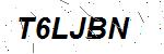 CAPTCHA verification image containing distorted text characters