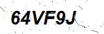 CAPTCHA verification image containing distorted text characters