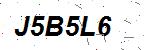 CAPTCHA verification image containing distorted text characters