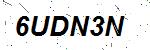CAPTCHA verification image containing distorted text characters