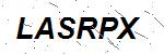 CAPTCHA verification image containing distorted text characters