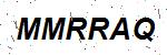 CAPTCHA verification image containing distorted text characters