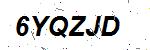 CAPTCHA verification image containing distorted text characters
