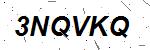 CAPTCHA verification image containing distorted text characters